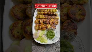 Chicken Tikka Kabab Recipe😋 Short Recipe [upl. by Hgielanna]