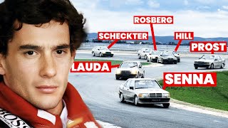 When F1 Drivers Raced the SAME CARS And SENNA Won [upl. by Harmon664]