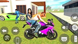 New bike R5  Indian bike driving 3d gta5 indianbikedriving3d newshowroom [upl. by Eldon]