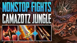 IS THIS TEAM DEATHMATCH Camazotz Jungle Gameplay SMITE Ranked Conquest [upl. by Doowle214]