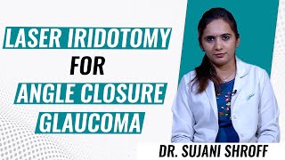 Laser Iridotomy for Angle Closure Glaucoma  Dr Sujani Shroff  Narayana Nethralaya [upl. by Gleeson]