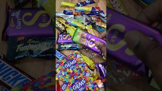 Satisfying Chocolate and Candy ASMR  Crunchy Gooey Sweet Sounds youtubeshorts chocolateasmr [upl. by Anaihs719]