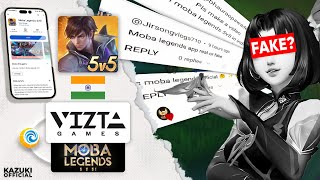 IS MLBB BACK IN INDIA  MOBA LEGENDS 5v5  VIZTA GAMES [upl. by Anevad]