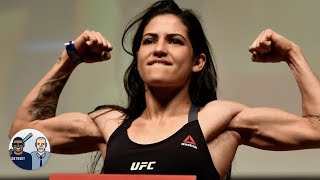 UFC fighter Polyana Viana batters wouldbe mugger  Jalen amp Jacoby [upl. by Neomah]