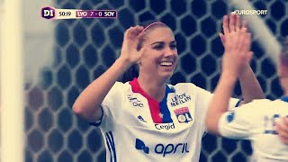 3 Goals amp 1 Assist from Alex Morgan to WIN the D1 Feminine Championship🏆 Olympique Lyon [upl. by Nueoras]