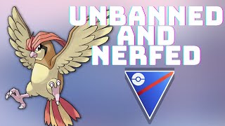 Unbanned and Nerfed  Pidgeot is no longer OP in Great League [upl. by Eidoow]