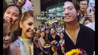 Meet amp Greet JM dela Cerna and Marielle Montellano After JMielle Concert [upl. by Leshia]