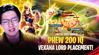 PHEW 200 IQ VEXANA LORD PLACEMENT AP BREN vs ONIC GOTF Grand Finals Game 2 [upl. by Andee389]