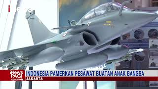 Indonesia Pamerkan Pesawat Buatan Anak Bangsa di Indo Defence 2022 Expo iNewsPagi 0611 [upl. by Nodyl951]