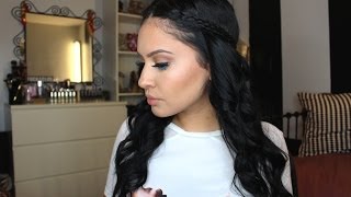 Easy Bohemian Curls Hair Tutorial [upl. by Lertsek]