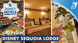 🛎 Complete overview of Disney Hotel Sequoia Lodge at Disneyland Paris 2022 [upl. by Ellehcam793]