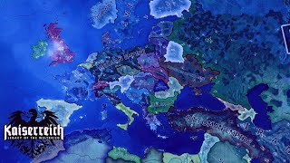 HOI4 Kaiserreich Timelapse 19361947 AI Only An Island Unconquered [upl. by Shepley501]