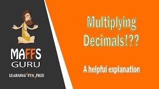 Multiplying decimals  Year 6  MaffsGuru [upl. by Spain]