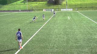 Gaelic Football Kickpass drill 1 [upl. by Scrogan]