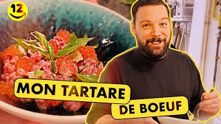 1àZ  MA RECETTE DU TARTARE DE BOEUF [upl. by Cenac]