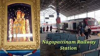 Nagapattinam Railway Station Tamil Nadu Oct 2024 nagapattinam nagapatinam railwaystation [upl. by Olecram657]