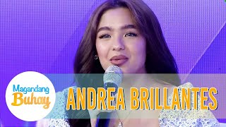 Andrea Brillantes shares her experience as a make up brand CEO  Magandang Buhay [upl. by Roye953]