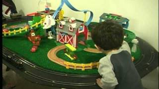 Geotrax with Thomas the Train and Ho Trains [upl. by Shaefer966]