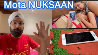 Mota NUKSAAN Kirat Ka iPhone TOOT Gaya 😳😳😳 [upl. by Noyart]