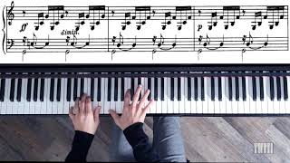 Bach Prelude in C Major  Piano Tutorial  Sheet Music [upl. by Godrich]