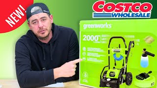 New At Costco GREENWORKS PRESSURE WASHER With Foam Cannon And Surface Cleaner [upl. by Jaddo]