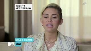 Miley Cyrus Breaks Silence Over VMA Performance [upl. by Leehar]