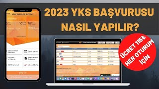 2023 YKS BAŞVURUSU NASIL YAPILIR [upl. by Baxie496]