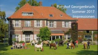 Sommerferien 2017 auf dem Ponyhof Georgenbruch [upl. by Nored]