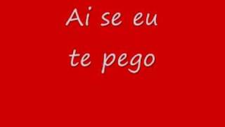 Michel Telo  Ai Se Eu Te Pego Lyrics [upl. by Ahseiuqal]