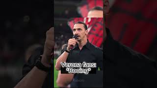 Zlatan Ibrahimovic Destroys Hellas Verona Fans 😆🤫 [upl. by Telfore431]