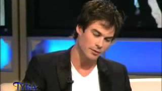 Ian Somerhalder  Tyra Show [upl. by Akcebar200]