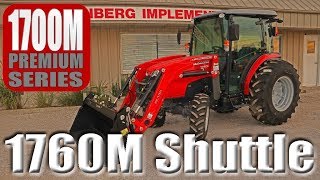 Massey Ferguson 1760M Premium Compact Tractor Power Shuttle with Standard Cab [upl. by Aillemac]