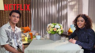 Ginny and Georgia  A Conversation with Antonia Gentry and Felix Mallard  Netflix [upl. by Gay689]