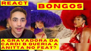 REAGINDO a CARDI B  BONGOS Feat MEGAN THEE STALLION REACT  REAÇÃO [upl. by Fraze]