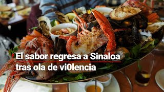 ¿UNOS MARISCOS Restauranteros comienzan a abrir locales tras la vi0lencia que se vive en Sinaloa [upl. by Eanerb]