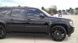 CHEVY SUBURBAN on 28 INCH FORGIATO TAGLIO DETROIT [upl. by Moberg764]