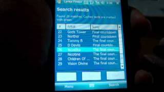 Lyrics Finder 20  find lyrics on windows phone [upl. by Ainesell]