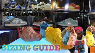 SALEHE BEMBURY CROC SIZING GUIDE [upl. by Jammie]