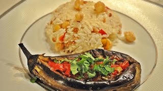 Eggplant Stuffed With Minced Meat Recipe Stuffed eggplants [upl. by Ilatfen]