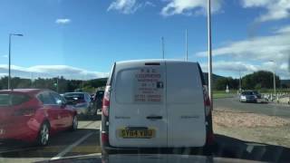 A9 Road Falkirk to Scrabster Harbour entire length time lapse [upl. by Stoddart764]