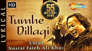 Tumhein Dillagi Bhool Jani Paray Gi  Nusrat Fateh Ali Khan  Lyrical Qawwali  Shemaroo Punjabi [upl. by Dunning]