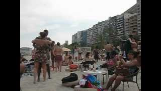 CRIOLA BEACH PARTY 2012 Kizomba with Tony Pirata on the beach [upl. by Ivanna534]