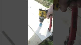 Dewalt DCD800 with BR Schnitt diamond core drill bits shorts [upl. by Krutz]