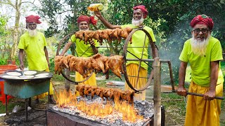 Grill Chicken  Chicken BBQ Making by Grandpa  Food for Old Age Special People [upl. by Nnylarak557]