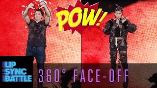 Zendaya vs Tom Holland 360° FaceOff  Lip Sync Battle [upl. by Rotkiv]