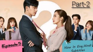 Whats Wrong With Secretary Kim  Episode5 Part2 Hindi Dubbed  Park Minyoung amp Park Seojoon [upl. by Aitam367]