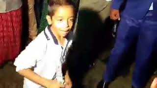 hyderabadi marfa  nagin dance  by a small kiraak hyderabadi boy [upl. by Cirre]