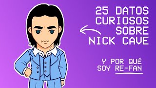 25 DATOS CURIOSOS SOBRE NICK CAVE  NICK CAVE AND THE BAD SEEDS  REBE DRAWS STUFF [upl. by Giacomo]