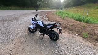 Honda GROM Clone FIRST RIDE [upl. by Nitsirt13]