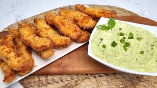 Como Preparar La Mejor Receta De Pollo Con Aderezo De Aguacate Perfecto Para El Almuerzo [upl. by Rillis]